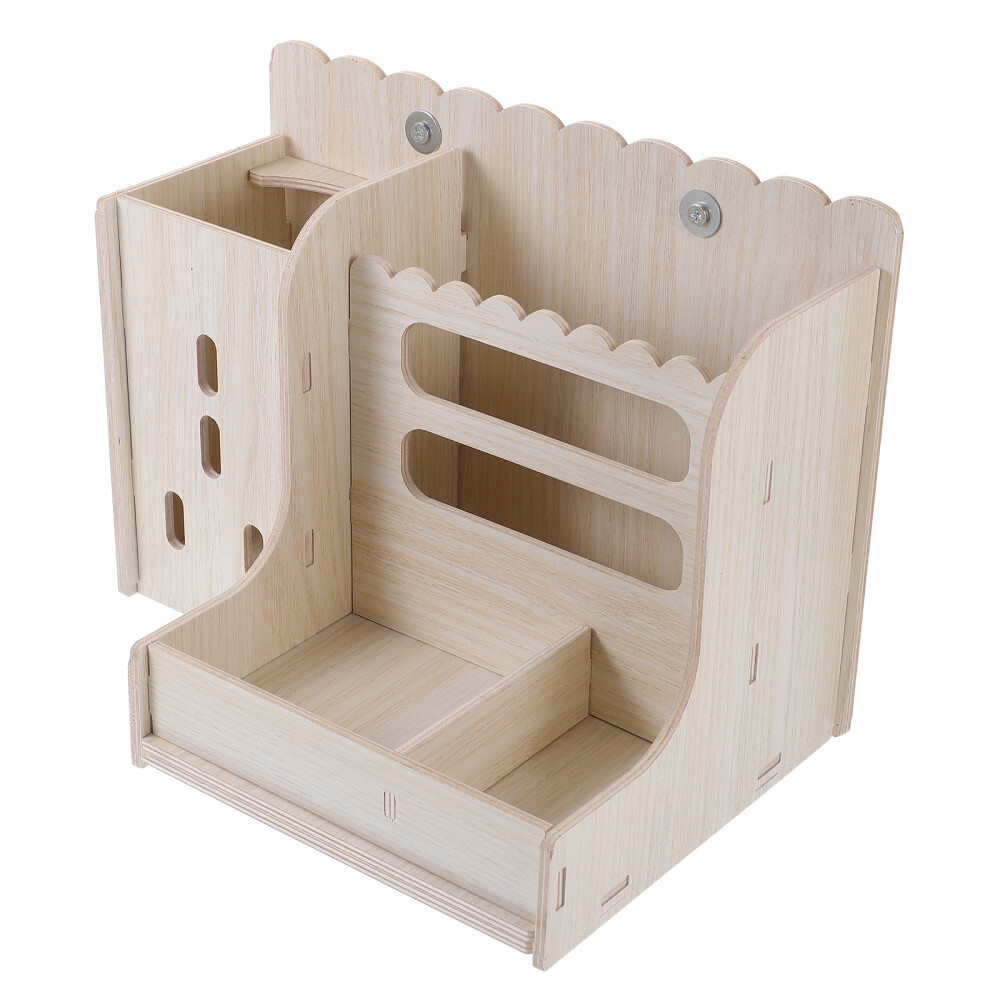 Casetta Per Roditori Kerbl XL - 59x39x30cm, Legno Di Pino, Con Tetto In Bitume - Foto 8