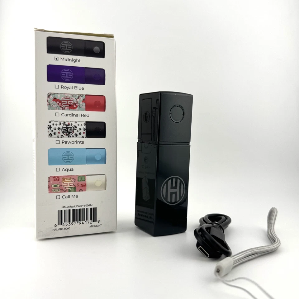 Halo Rapid Pack 5000AC 2 合 1 充电器及移动电源(可选颜色) — 第 4/4 张图片