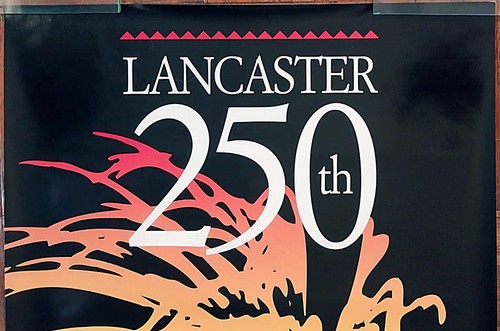 1992 Lancaster Pennsylvania PA 250th Anniv. Poster Print R Groft SIGNED Lmtd Ed - Picture 2 of 5
