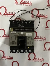 Square D FAL360801027, 80A, 600V, 3 Pole + Shunt, Breaker