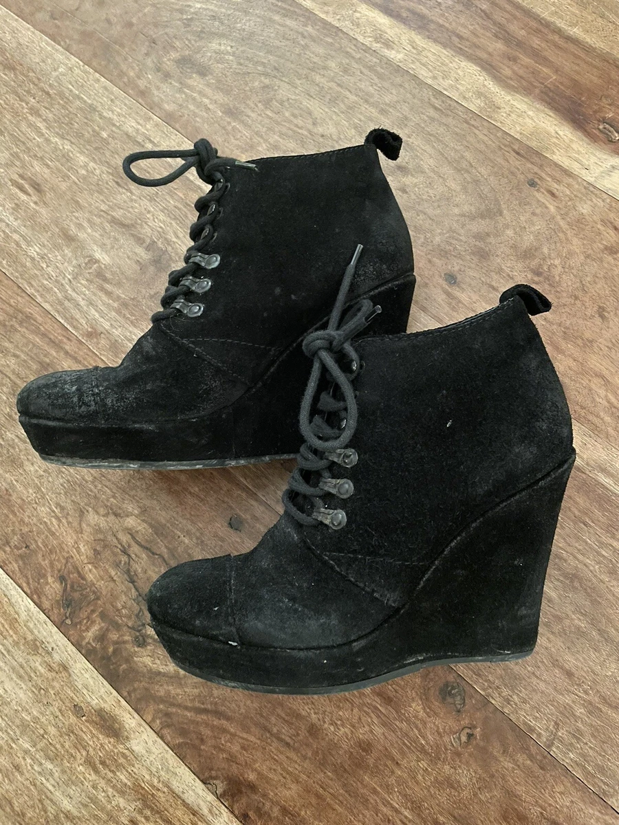 Wedge boots size best sale 5