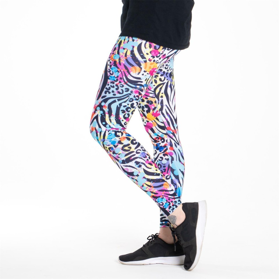 Leo Leggings Pink Heart Design 04