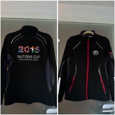 FEI NATIONS CUP 2015, Jacke, Größe Damen M/Herren S, HITS Ocala FL USA USEF Team