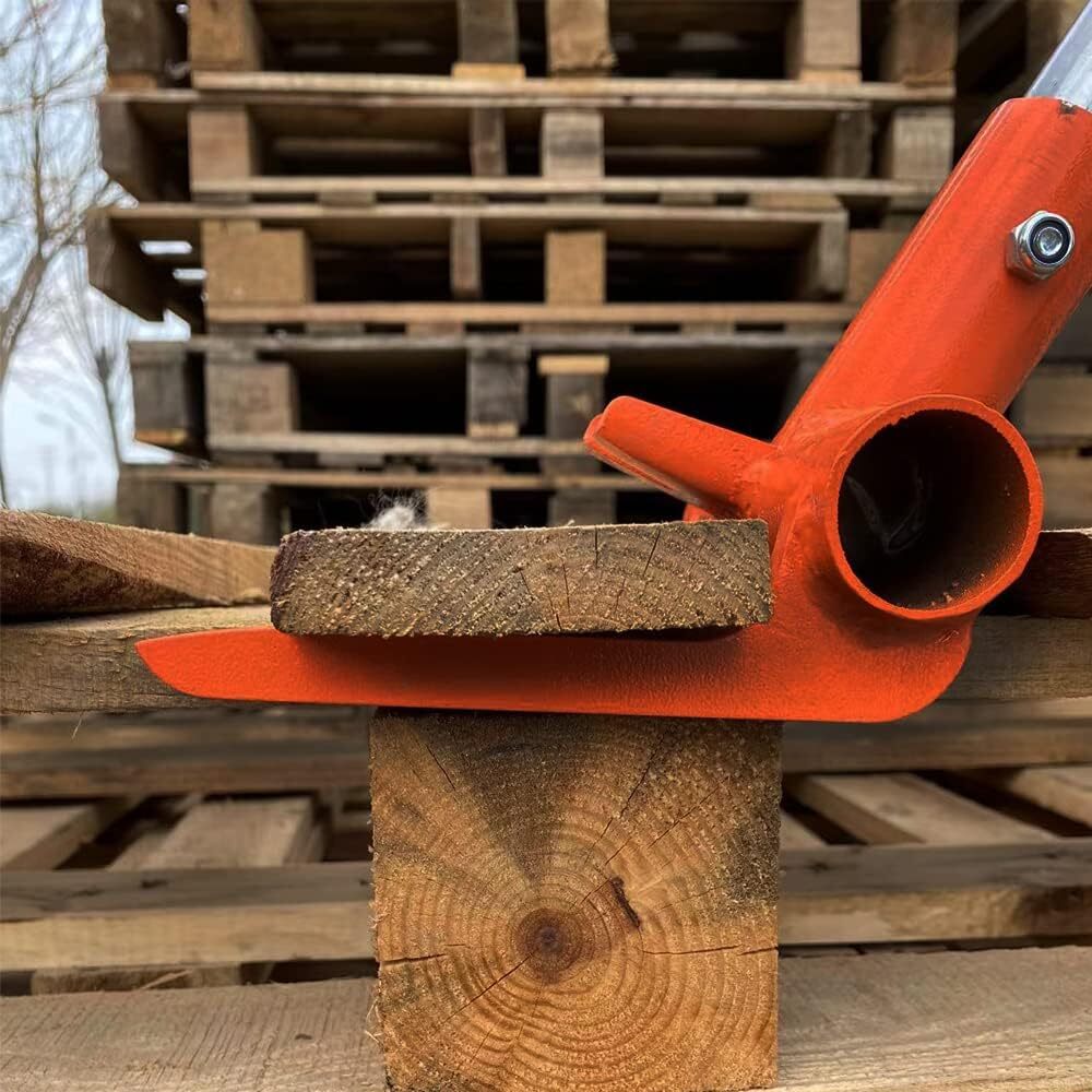 Pallet Buster with Nail Puller Wrecking Pry Bar for Breaking Pallets