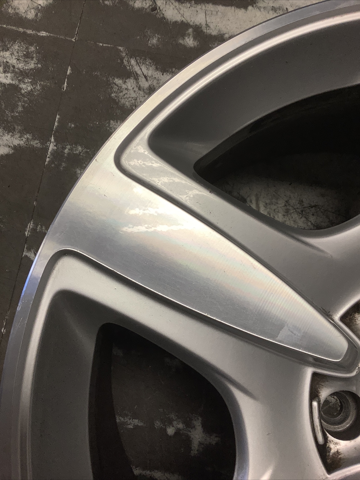 Bentley Continental 2004-08 98175 aluminum OEM wheel rim 19 x 9 CNC SILVER USED