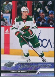 2023-24 Upper Deck Series 2 Daemon Hunt Young Guns Rookie 494 Minnesota Wild RC