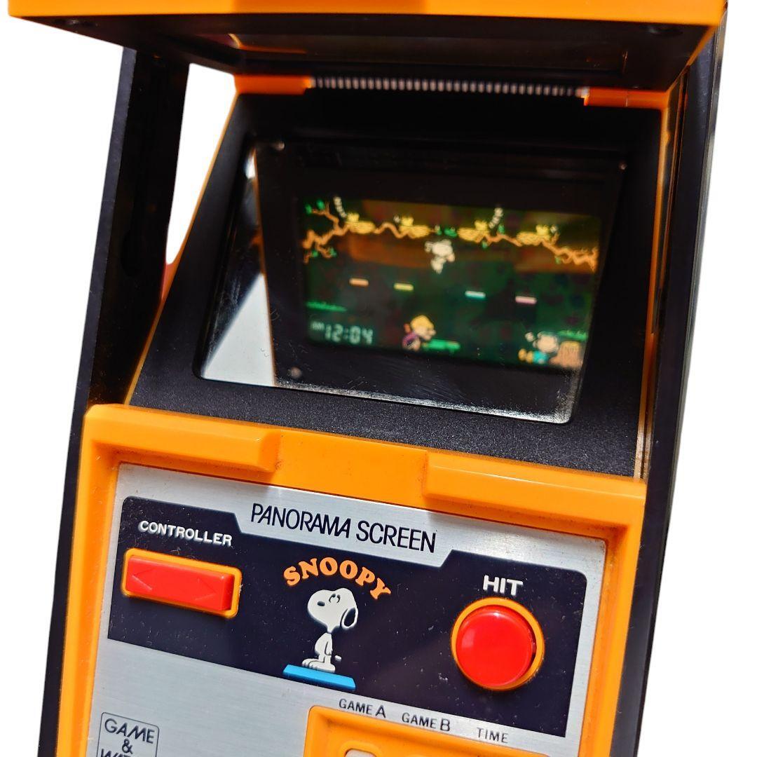 Game Watch Panorama Screen Snoopy Retro Game Nintendo Used from