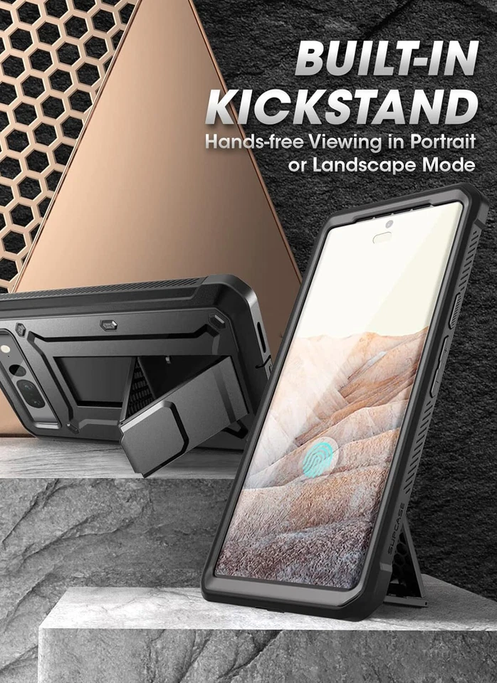 Google Pixel 7 Pro Case, SUPCASE UBPro Rugged Holster Cover with ScreenProtector - Image 3 of 4