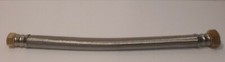 18" Braided Stainless Steel Connector 1" FIP x 3/4" FIP Water Heater