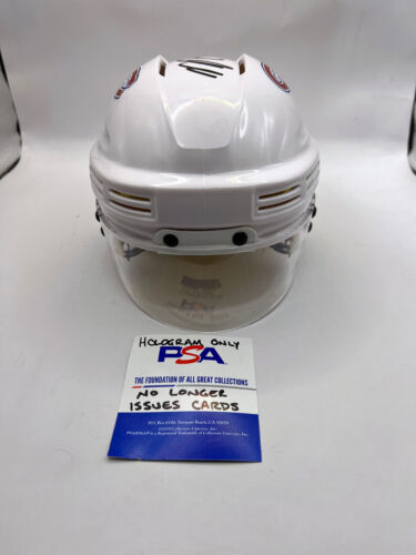 NICK SUZUKI Montreal Canadiens SIGNED Autograph Hockey Mini Helmet PSA COA - Picture 3 of 3