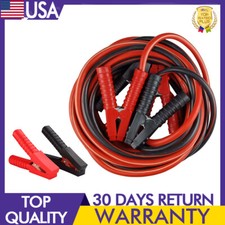 3000amp Booster Cables 2 Gauge Jumper Leads Heavy Duty Car Van Clamps Start 20ft