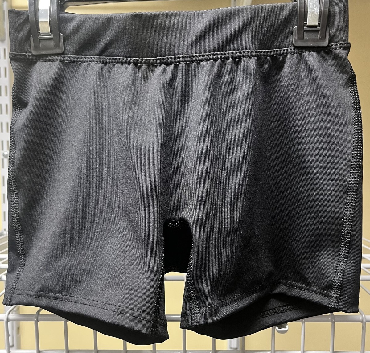 High Five Augusta Sportswear Girls Black Knock Out Short Size