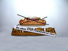 Vintage Schermack Stamp Vending Machine Water Release decals 4 Small +No Slugs