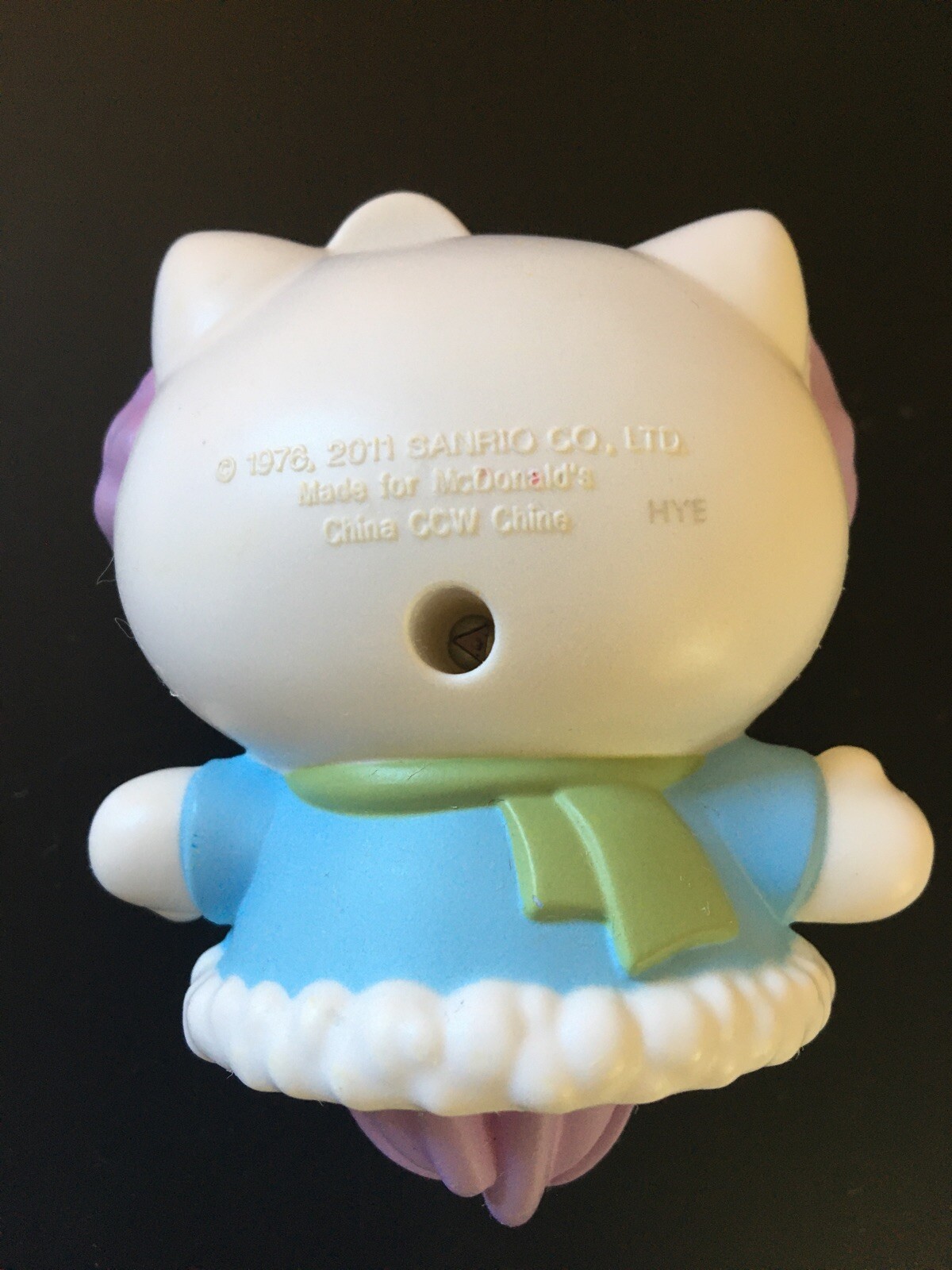 Lot Of 3 Hello Kitty 2011 2013 McDonald's Toys Pie Baker Guitar Ear