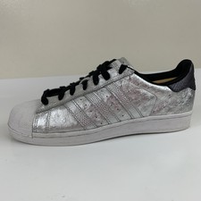 adidas originals superstar shoes aq4701 men's silver sneakers