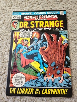 MARVEL PREMIERE 5 featuring Dr. Strange, Comics 1972