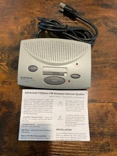 Radio Shack 3 Channel FM Wireless Intercom 43-3105