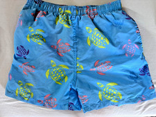 Badeshorts Badehose blau mit Schildkröte Gr....