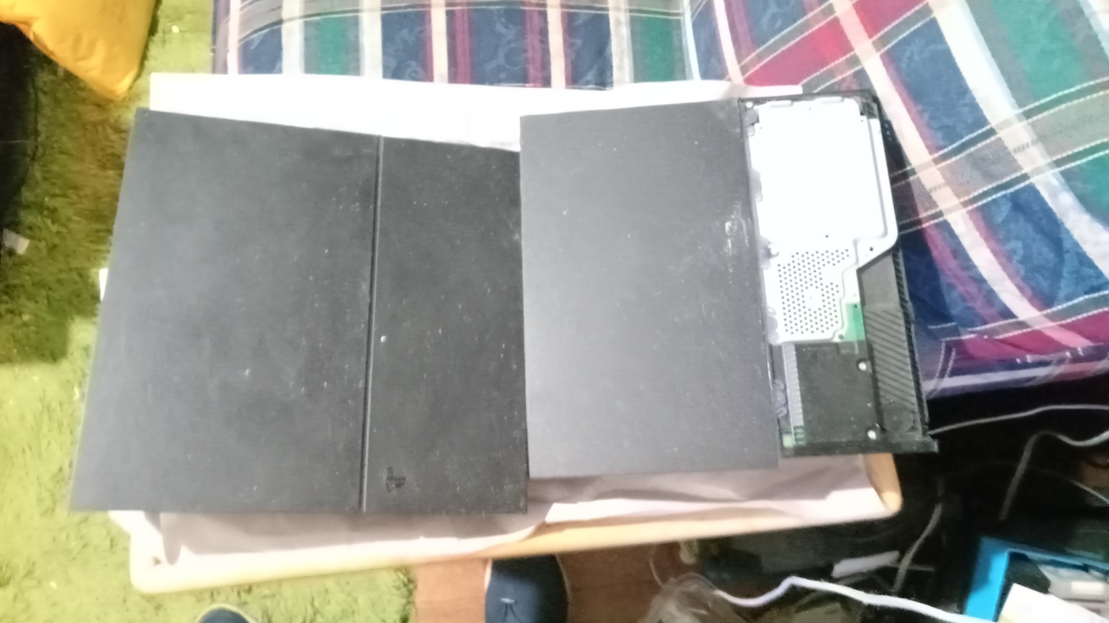 BROKEN Lot of 2 PS4 Consoles Only AS IS Playstation 4 System Repairs