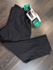 Kirkland Signature Travel Pant Adult Womens Size 12 Black Casual Office NWT