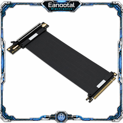 Vertical GPU Mount Kit with PCIe 3.0/4.0 x16 Riser Cable, Graphics Card Extensio