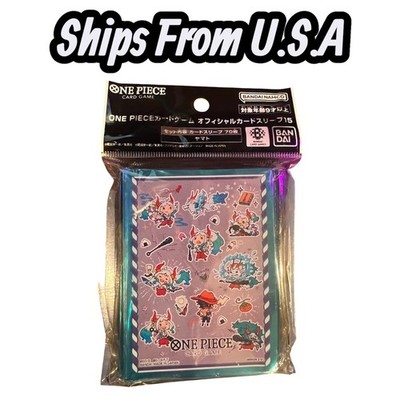 One Piece Official Card Sleeves Yamato 70 Sleeves Vol.15 US Seller
