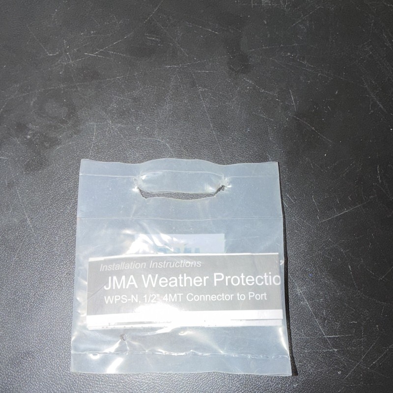 JMA Weather Protection WPS-N Connector N to 1/2" 4MT 1:1 Clear Weatherproof