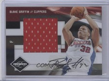 2009-10 Panini Limited Freshman Jumbo Signatures 25/49 Blake Griffin #1 Auto 1h3