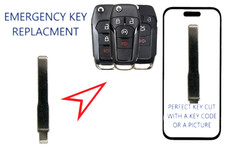 Key Cut Service  Remote Flip Key Blade For Ford 2013-2026 Hu101 Pn 164-r7986