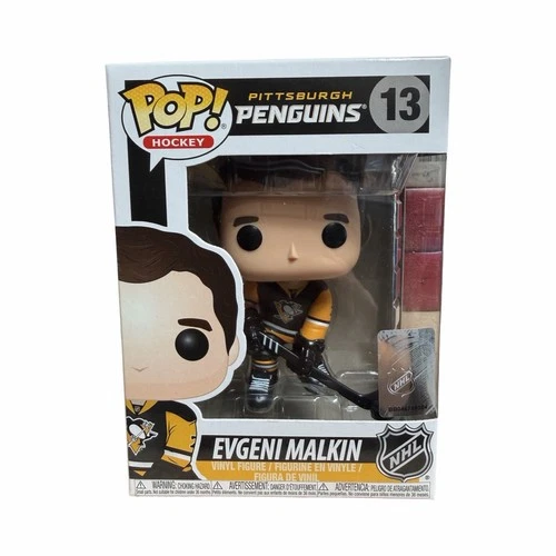 Funko Pop! Hockey - Evgeni Malkin - NHL Pittsburgh Penguins - Home Jersey - #13