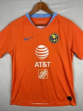 Club America Jersey Mens Large Orange Nike Dri Fit Aguilas Chespirito 2019 Third