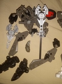 Lot Lego Bionicle Rahkshi 8591, 8589, 8588, In Canister, No Instructions
