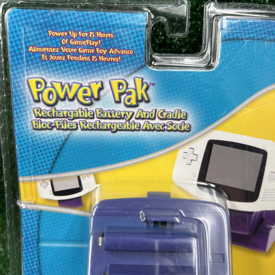 Power Pak Rechargeable Battery & Cradle for Nintendo Game Boy Advance New - Image 3 of 4