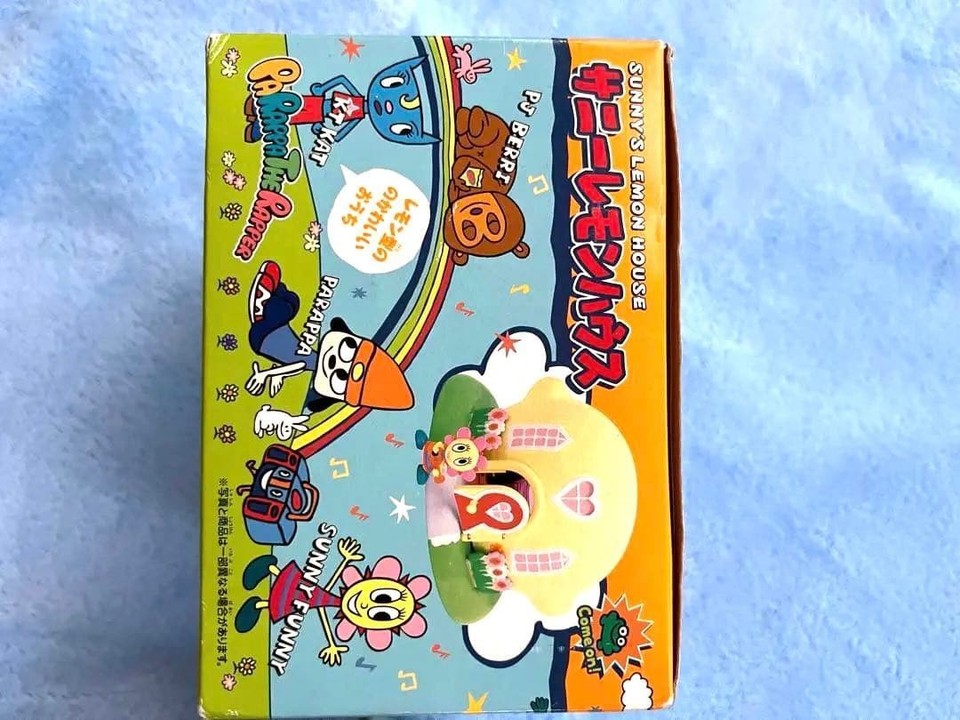 PaRappa the Rapper Sunny Lemon House Rare Vinyl Stickers Collectible ...