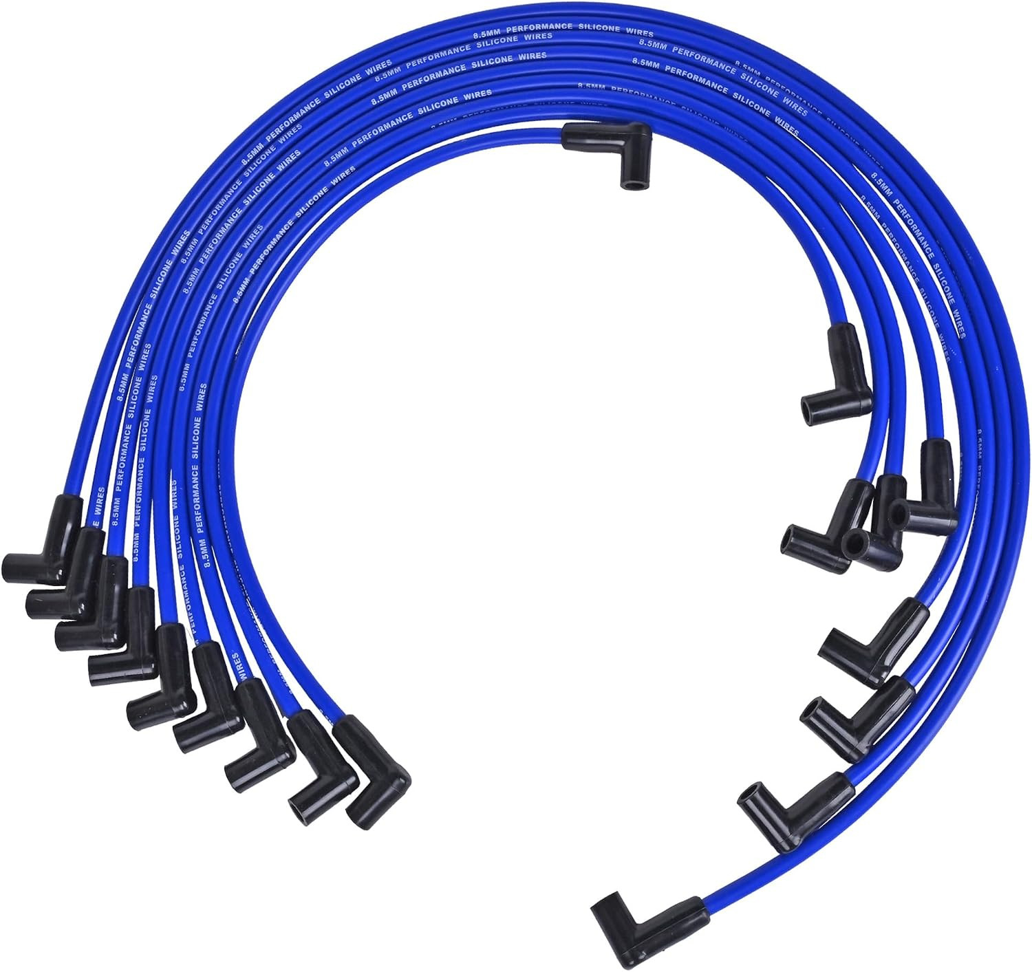 Spark Plug Wires 8.5Mm Compatible with HEI Chevy SBC BBC 350 383 454
