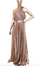Elie Saab Silk-blend Pleat Dress