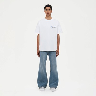 FLANEUR Aéronautique T-Shirt | White I Have Size M-L-XL Let Me Know What Size