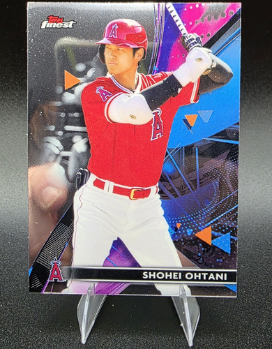 2021 Topps Finest Shohei Ohtani Los Angeles Angels #54 Base Set MLB