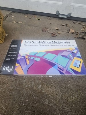 VINTAGE NOS INTEL SATISFAXtion MODEM/400 
