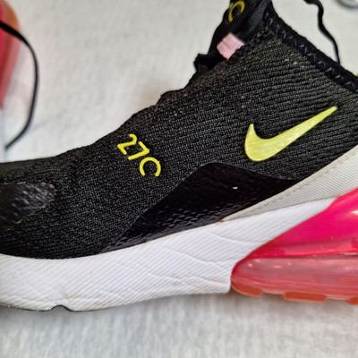 nike air max 270 black pink rise