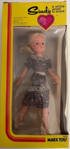 1978 Marx American Active Sindy Doll, in original packaging, NRFB