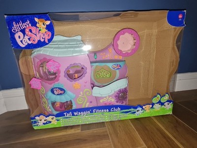 Littlest Pet Shop Tail Waggin' Fitness Club House Playset 2007