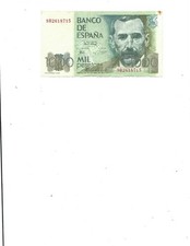 1979 Banco De España Spain 1000 Pesetas  Note 9B2618715Replacement/FREE SHIPPING