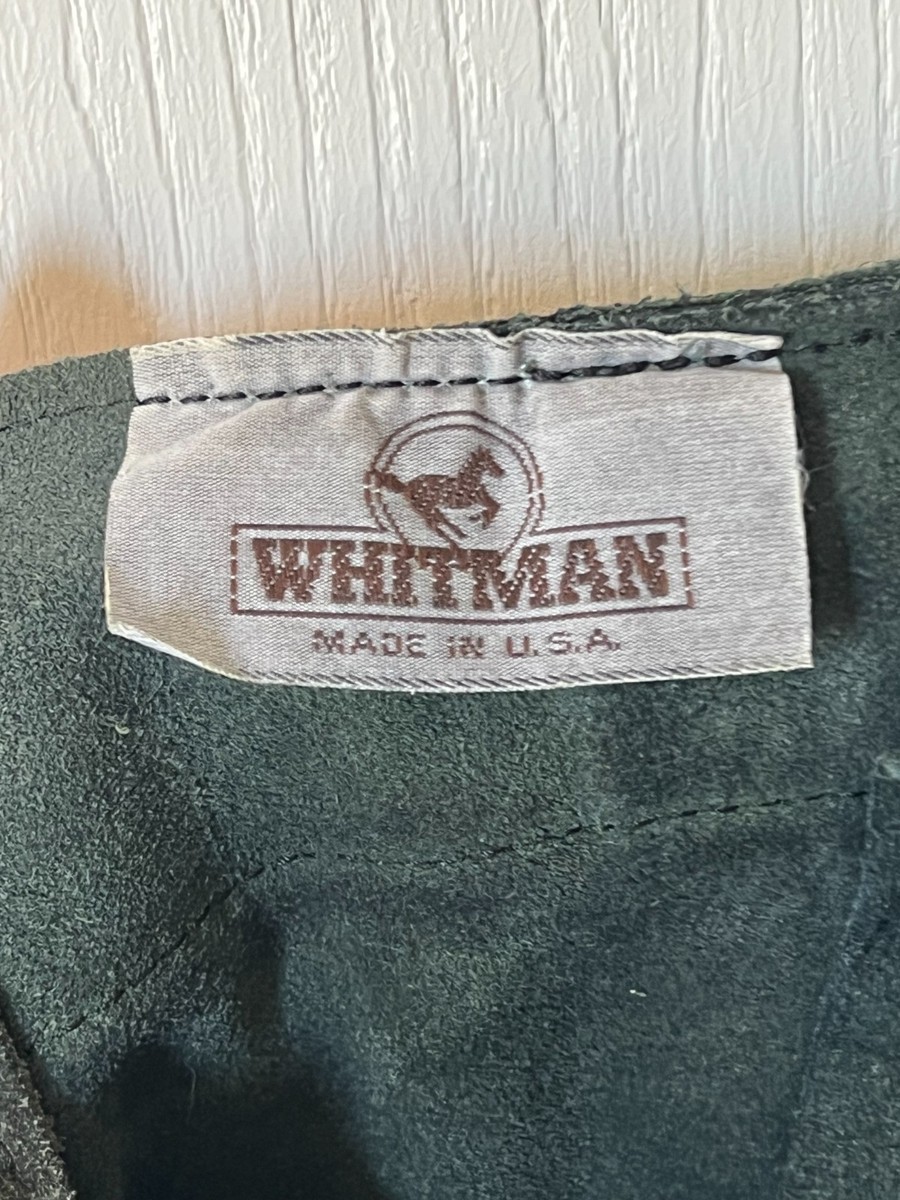 Chaps Western Franges Whitman Daim Camel - Taille M (31''-34'') - Occasion