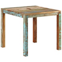 Esstisch 82X80X76 Cm Altholz Massiv