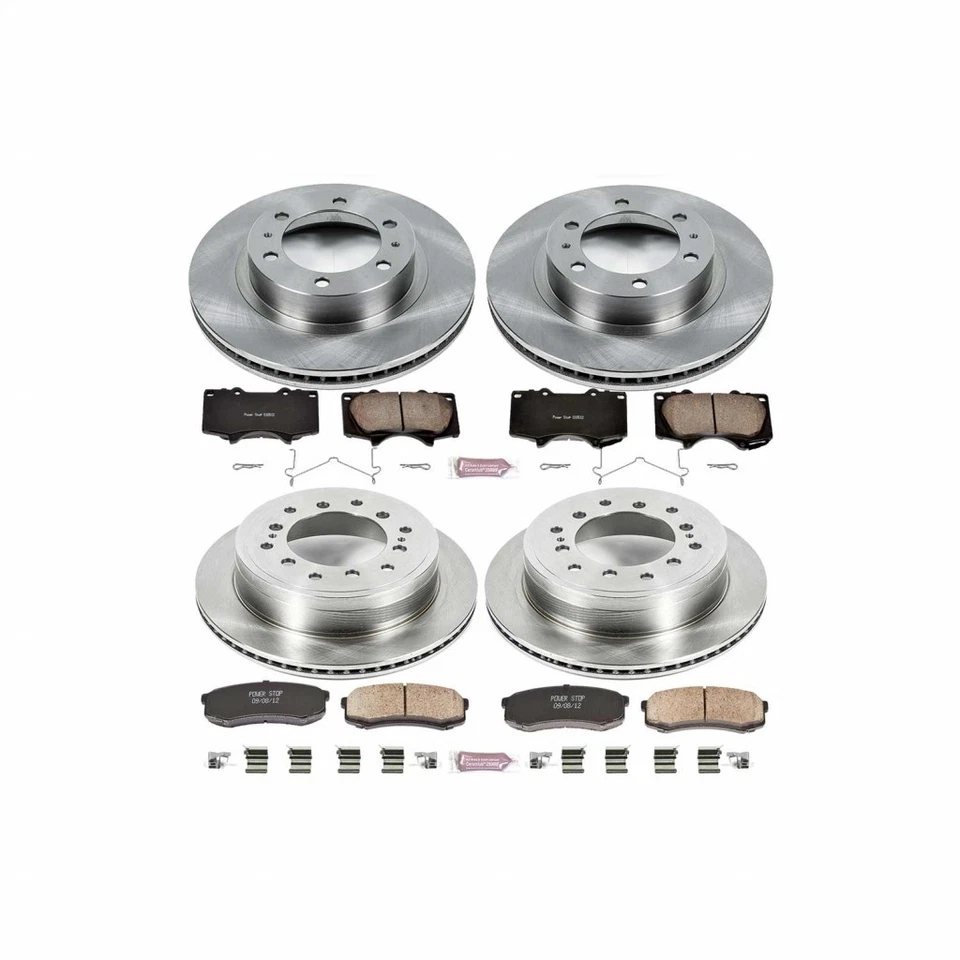 Power Stop Brake Kit For Toyota FJ Cruiser 2010-2014 Front & Rear Autospecialty — 第 2/4 张图片