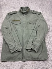 Military M-65 Field Jacket Men Large Rothco Green Tactical Utility Combat Coat