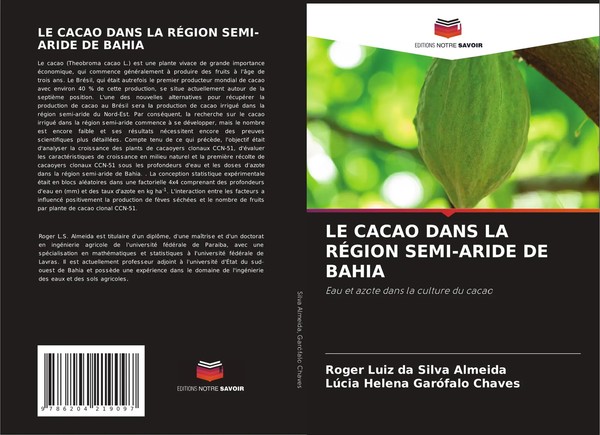 Roger Luiz Da Silva Almeida (U. A.) | Le Cacao Dans La RÉGion SEMI-ARIDE De...-image