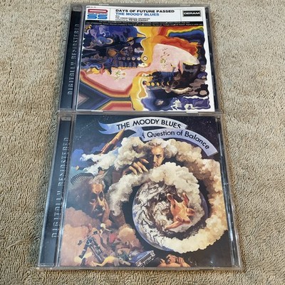 Days of Future Passed & Question Balance The Moody Blues CD Lot 1997 Remaster