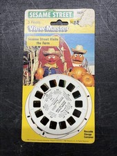 Vintage Sesame Street Visits the Farm View-Master 3 Reels 1982 Sealed Package